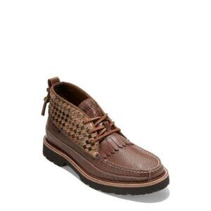 Cole Haan‎ Pendleton American Classics Leather Chukka Boot Chestnut Acadia Plaid